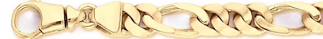 10mm Modern Figaro Link Bracelet
