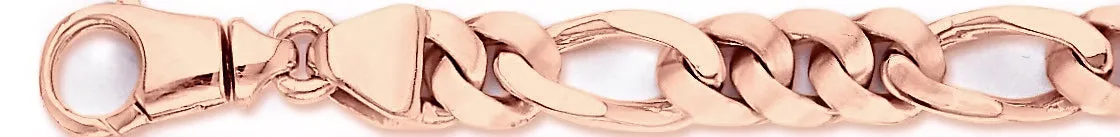 10mm Modern Figaro Link Bracelet