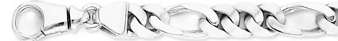 10mm Modern Figaro Link Bracelet