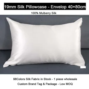 19 Momme Silk Pillowcase - Envelope - 40×80cm - custom and wholesale