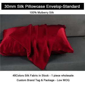 30 Momme Silk Pillowcase - Envelope - Standard size - custom and wholesale