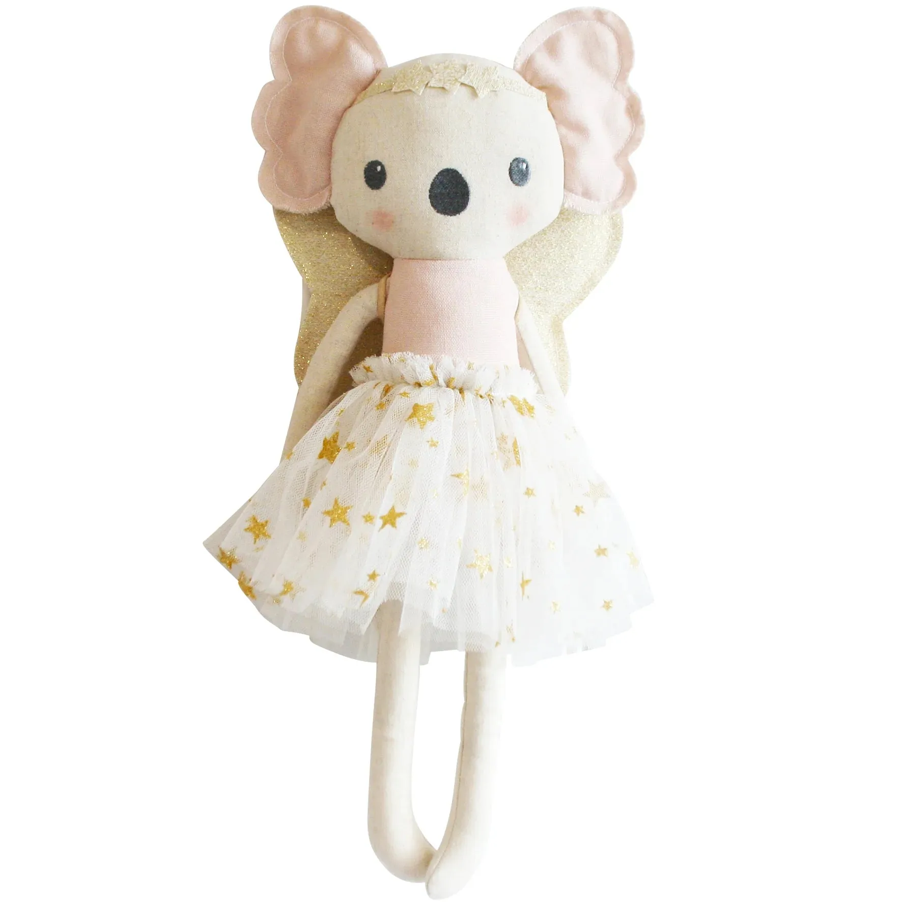 40cm Large Koala Dress Up Doll - Ivory & Pink - 3 