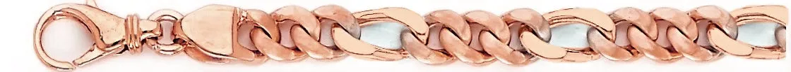 6.8mm Modern Figaro Link Bracelet