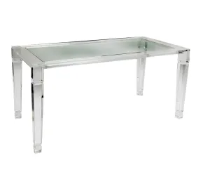 72" Manhattan Lucite Dining Table