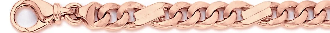 7.8mm Modern Figaro Link Bracelet