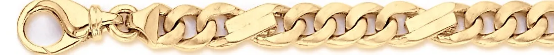 7.8mm Modern Figaro Link Bracelet
