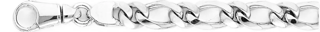 8.9mm Modern Figaro Link Bracelet