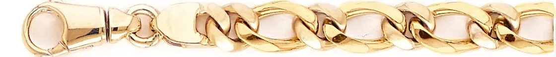 8.9mm Modern Figaro Link Bracelet