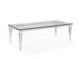 96" Palm Beach Lucite Dining Table