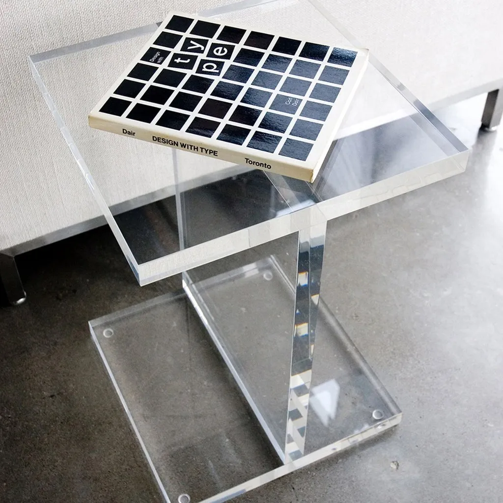 Acrylic I-beam Table