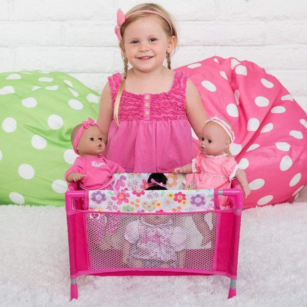 Adora Baby Doll Crib Playpen Bed