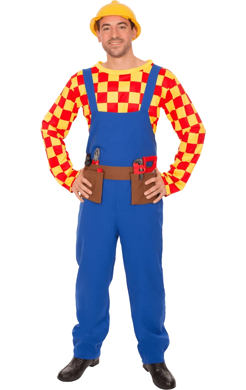 Adult Bob The Builder Costume