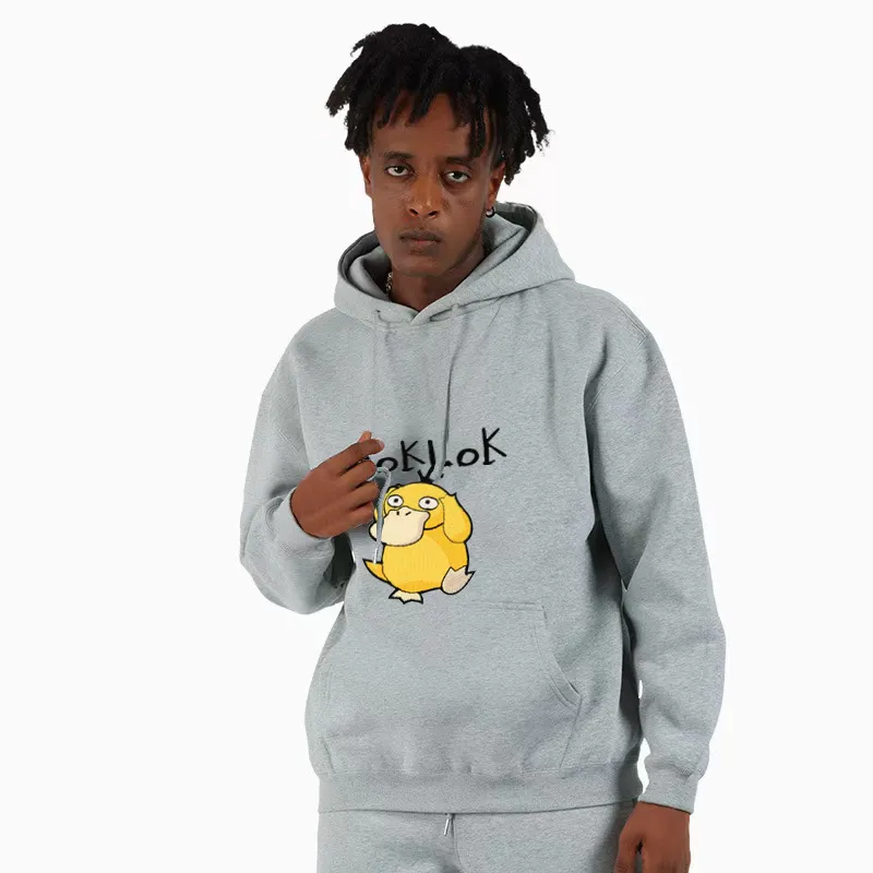 AG Pokémon Cartton Psyduck Hoodie