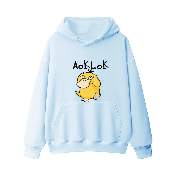 AG Pokémon Cartton Psyduck Hoodie
