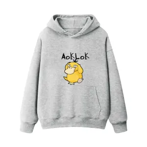 AG Pokémon Cartton Psyduck Hoodie