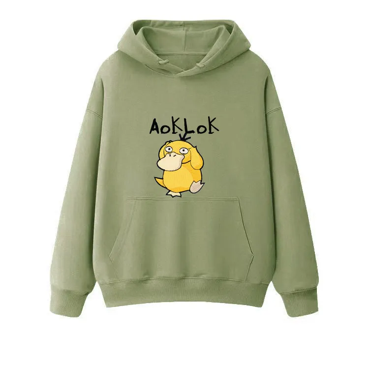 AG Pokémon Cartton Psyduck Hoodie