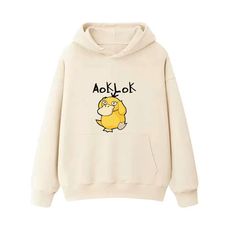 AG Pokémon Cartton Psyduck Hoodie