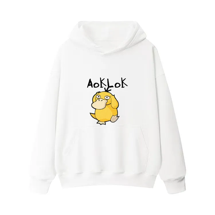 AG Pokémon Cartton Psyduck Hoodie