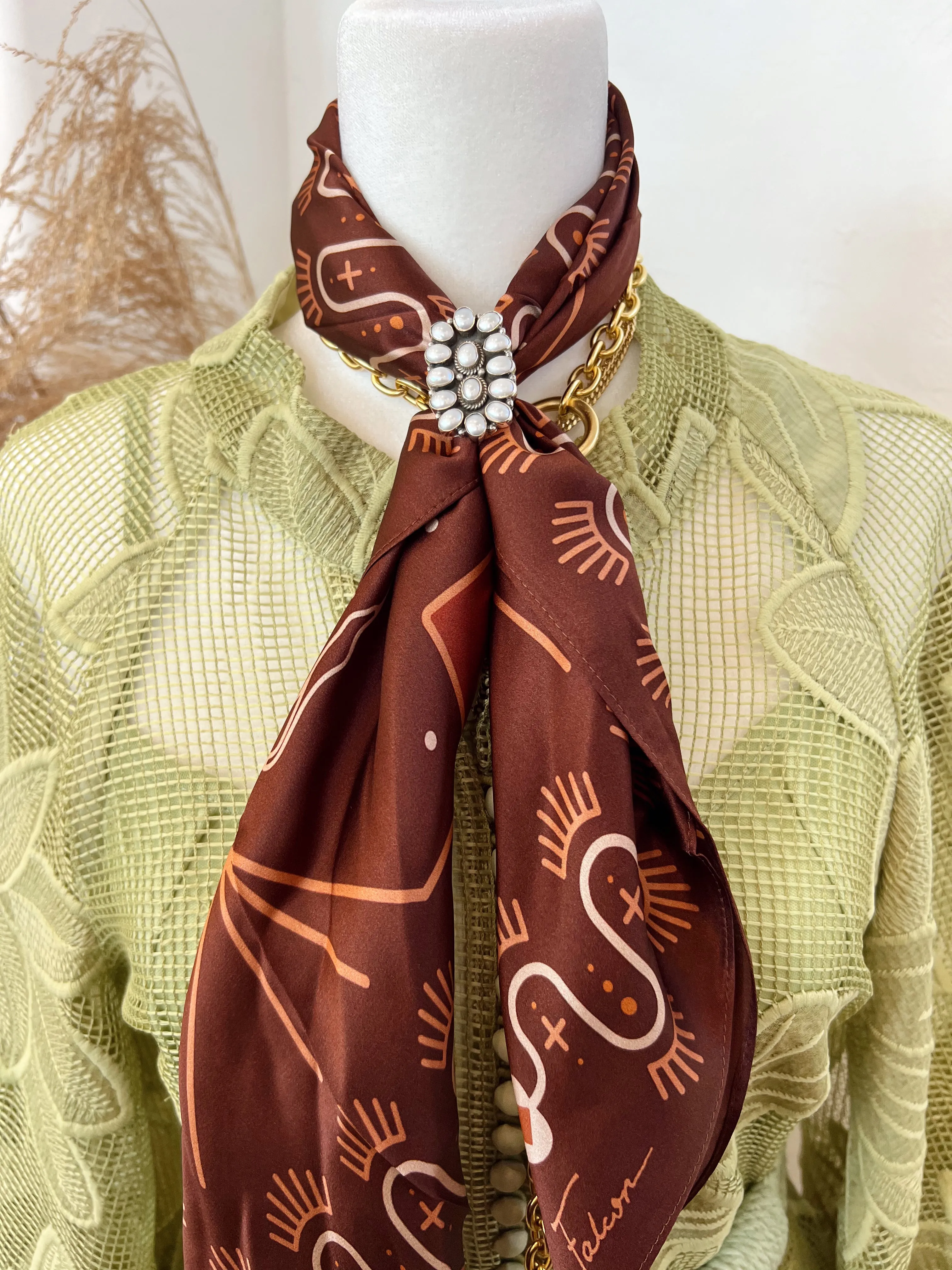 Allie Falcon Wild Rags - Lost Desert Sangria