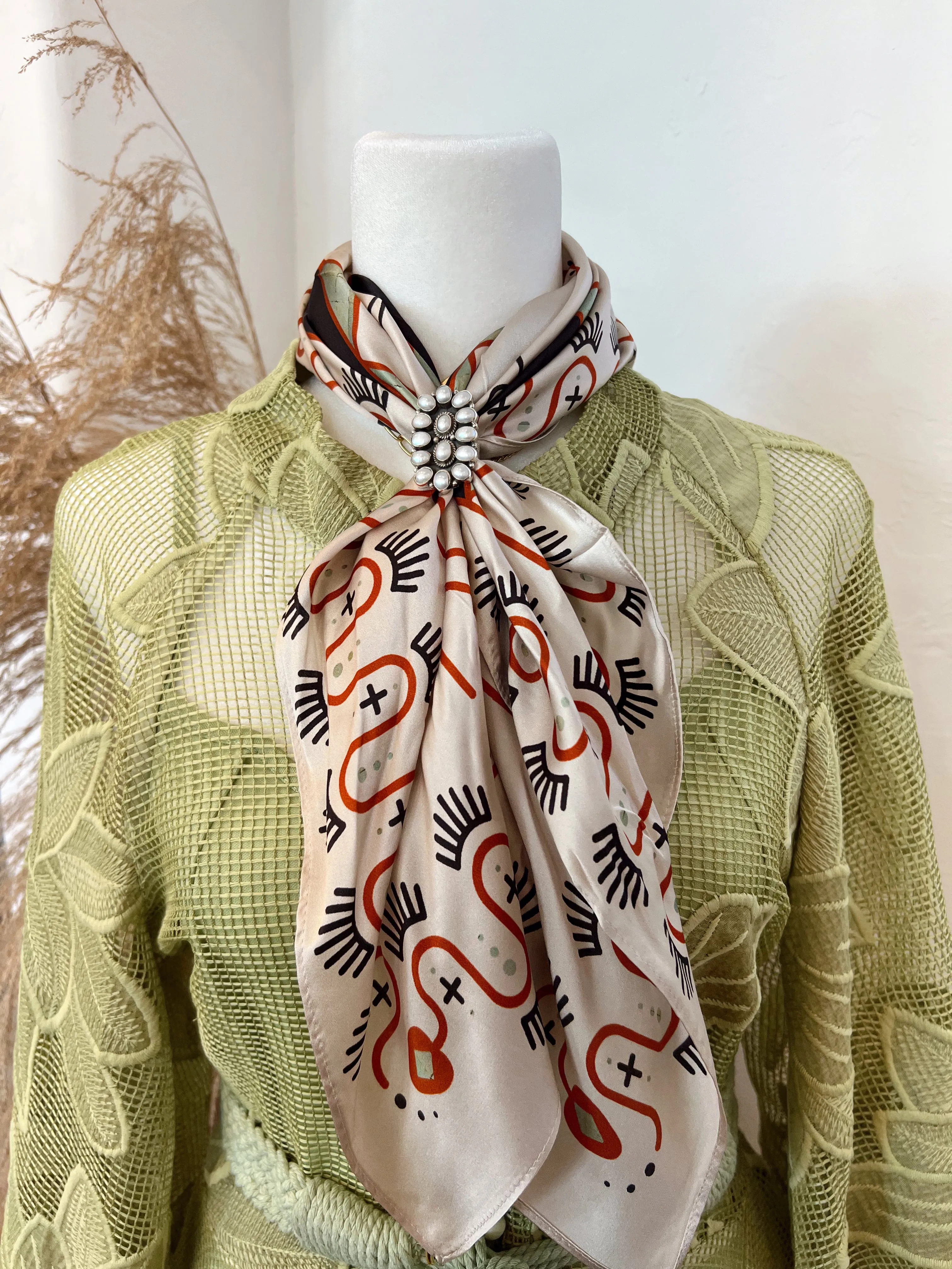 Allie Falcon Wild Rags - Lost Desert Tri-Colored