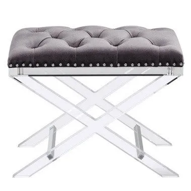 Allura Bench Light Gray - Sunpan Modern Home