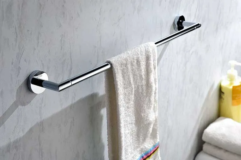 Anzzi Caster 2 Series Towel Bar in Polished Chrome