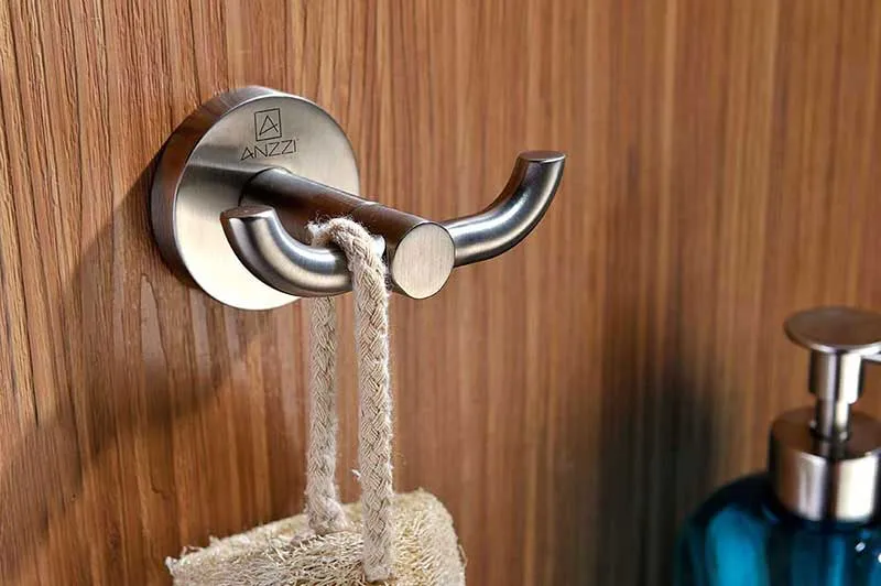 Anzzi Caster Series Robe Hook in Chrome
