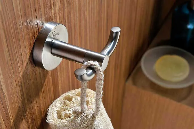 Anzzi Caster Series Robe Hook in Chrome