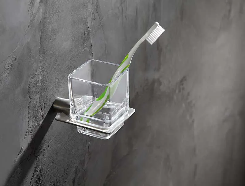 Anzzi Essence Series Toothbrush Holder in Brushed Nickel
