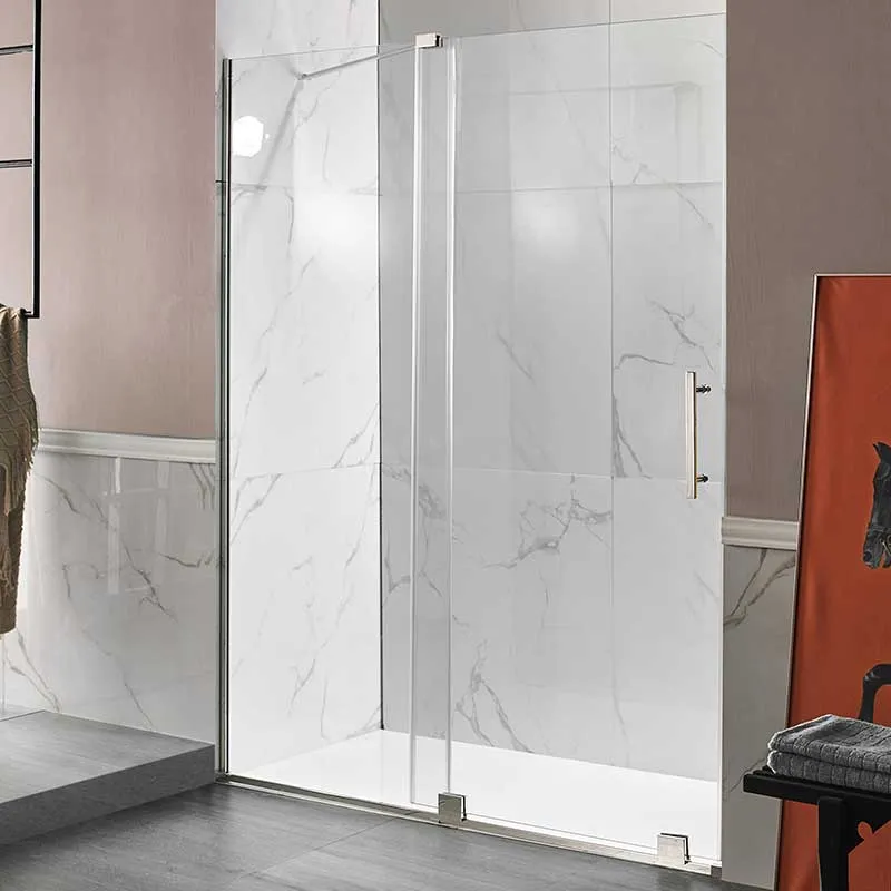 Anzzi Longboat Series 60 in. x 76 in. Semi-Frameless Shower Door with TSUNAMI GUARD in Polished Chrome