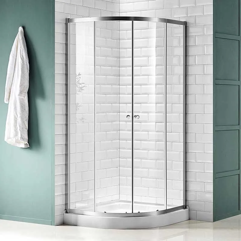 Anzzi Mare 35 in. x 76 in. Framed Shower Enclosure with TSUNAMI GUARD in Brushed Nickel