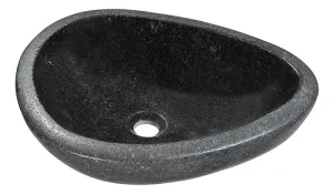 Anzzi Twin Vessel Sink in Desert Black