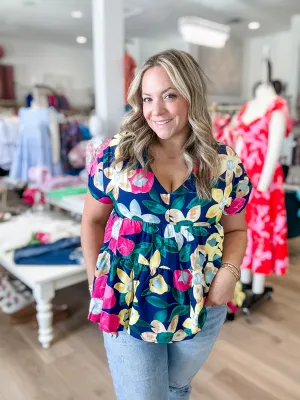 Baby Doll Floral Top