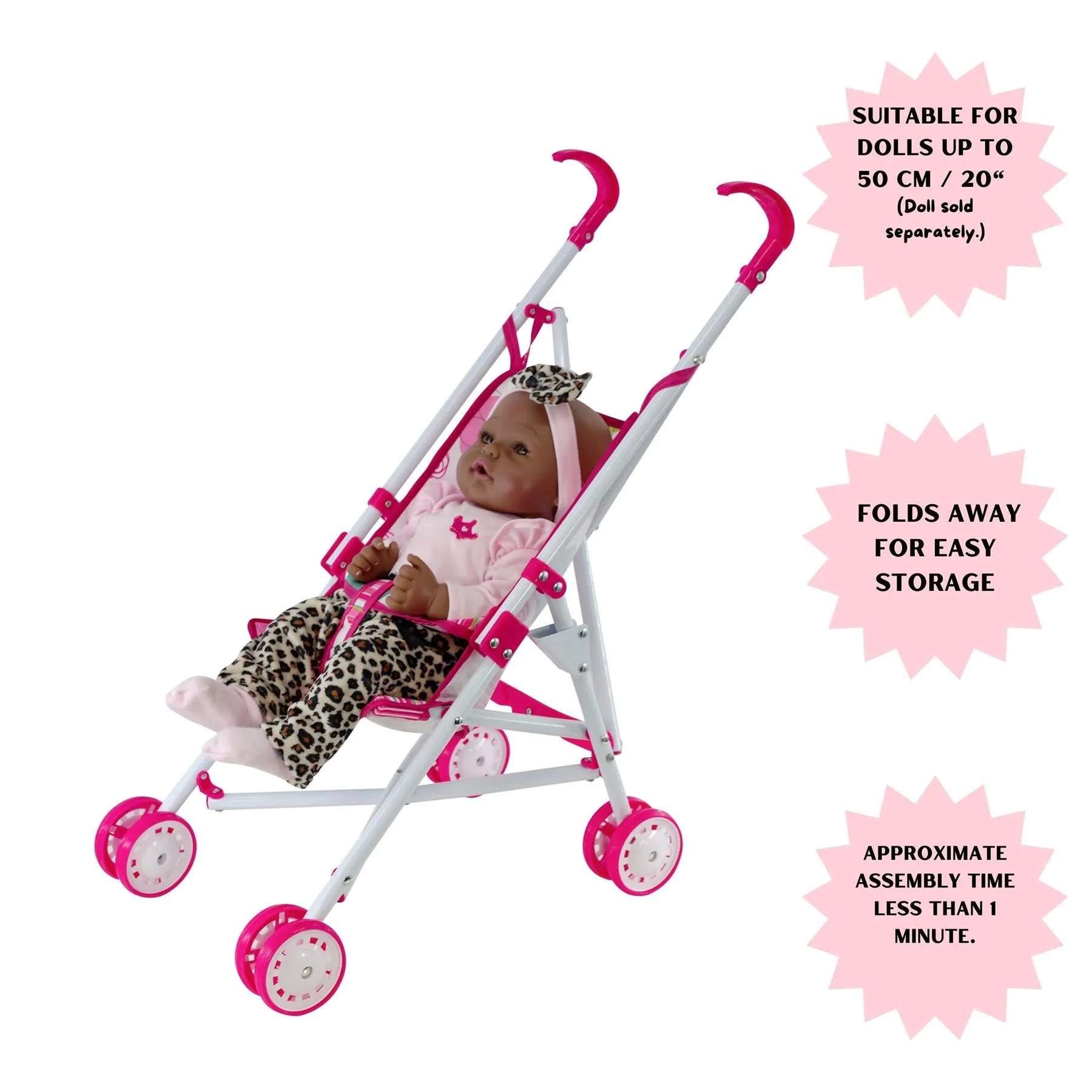 Baby Dolls Stroller - Pink