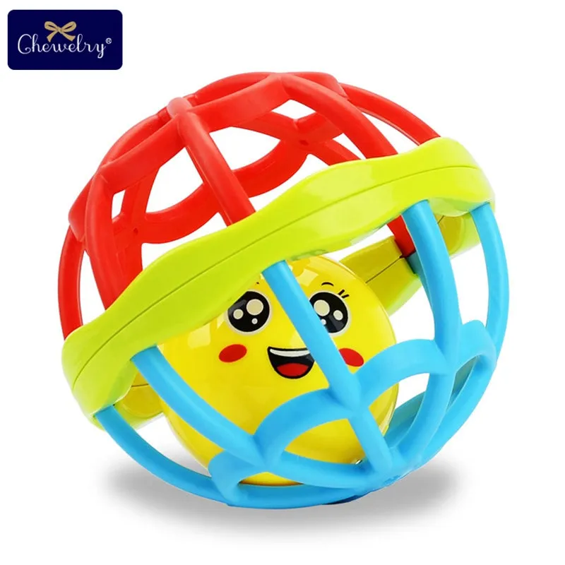 Baby Teething Rattles Softball Toy