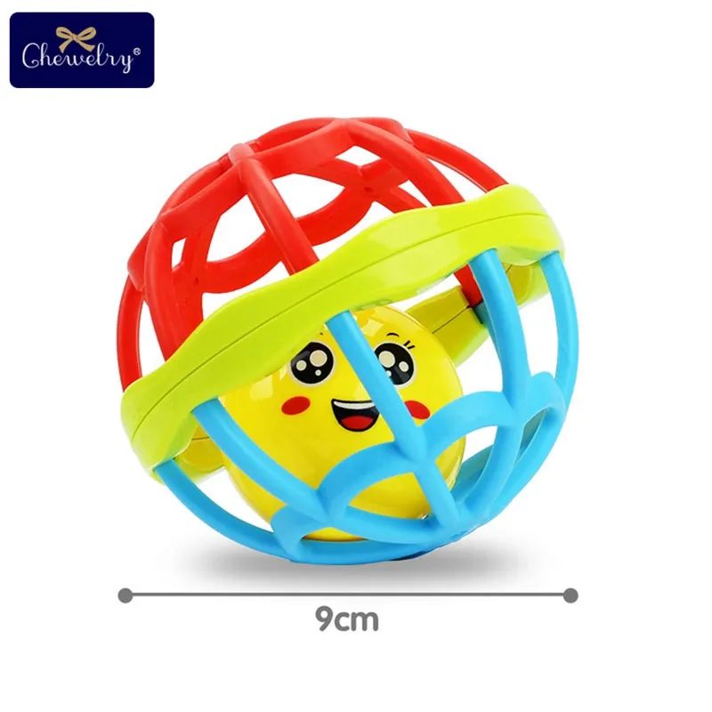 Baby Teething Rattles Softball Toy