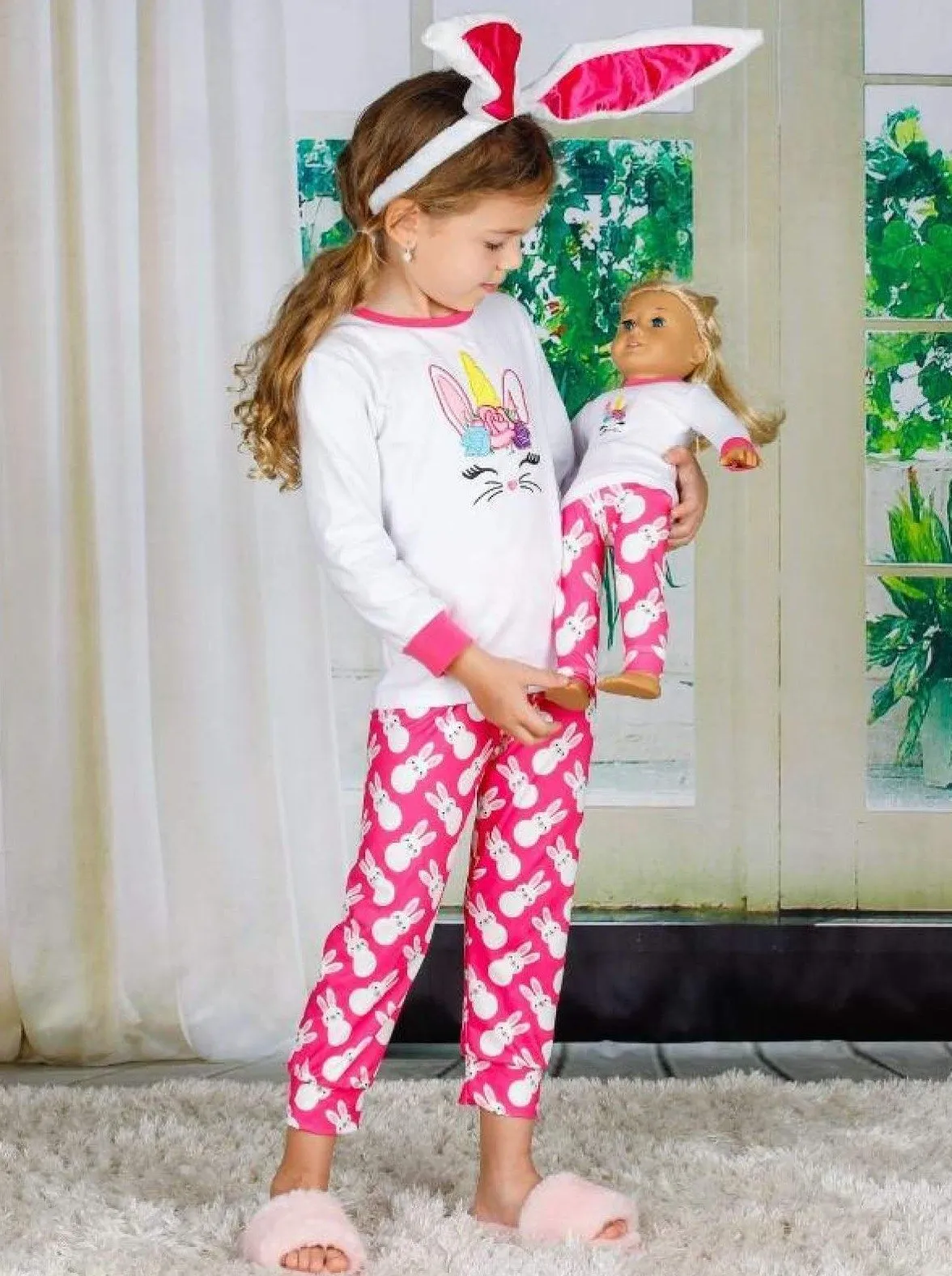 Best Bunnies Loungewear Set and Matching Doll Outfit