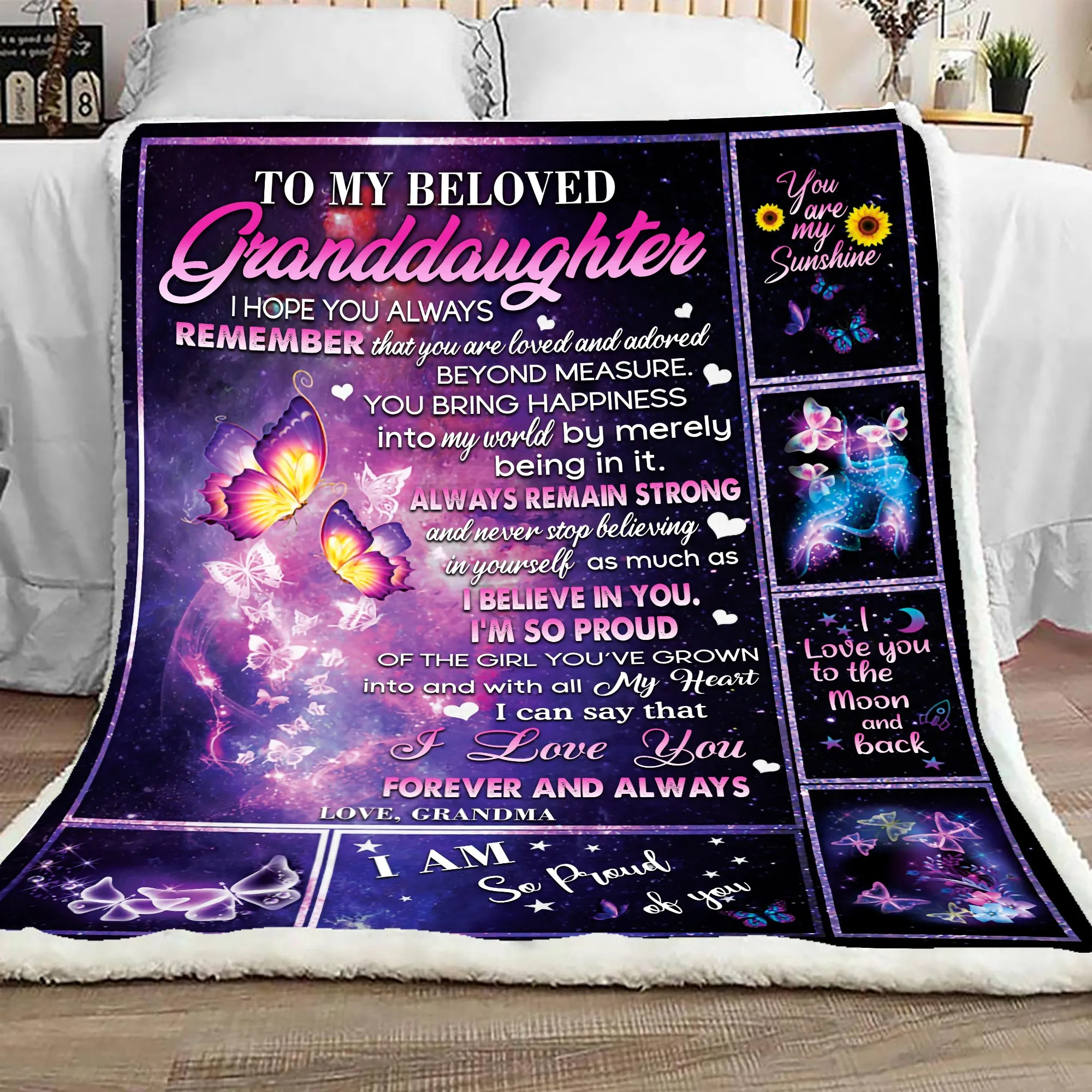 BLANKET - 356 - To My Daughter - CO98