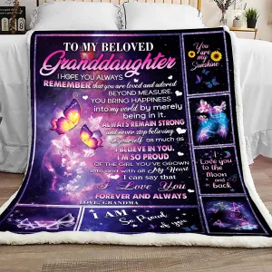 BLANKET - 356 - To My Daughter - CO98