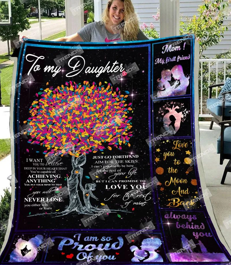 BLANKET - CO98 - TO MY DAUGHTER