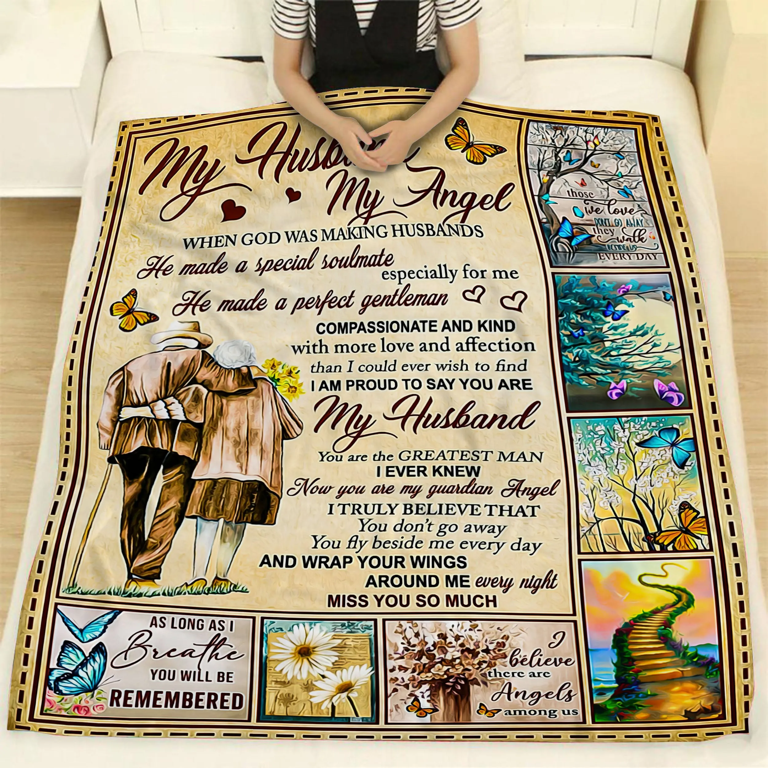 Blanket - My Husband My Angel - CO98
