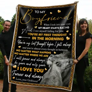 Blanket - To My Boyfriend - My Heart Start Racing - CO98