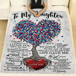 Blanket - To My Daughter - Tree Heart  - CO98