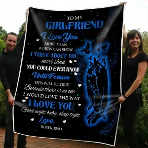 Blanket - To My Girlfriend - I Love You More Than Words Can Show  - CO98
