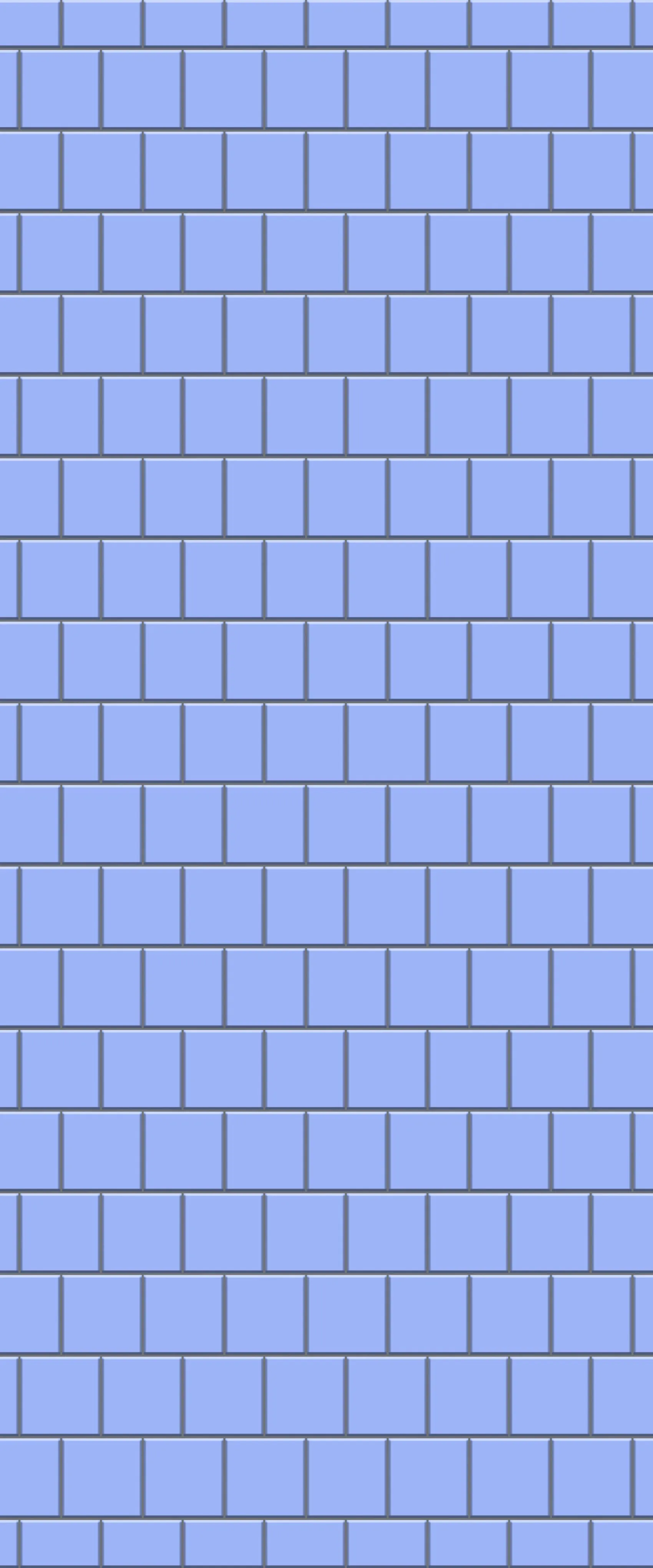 Blue Large Squares Acrylic Shower Wall Panel 2440mm x 1220mm (3mm Thick)