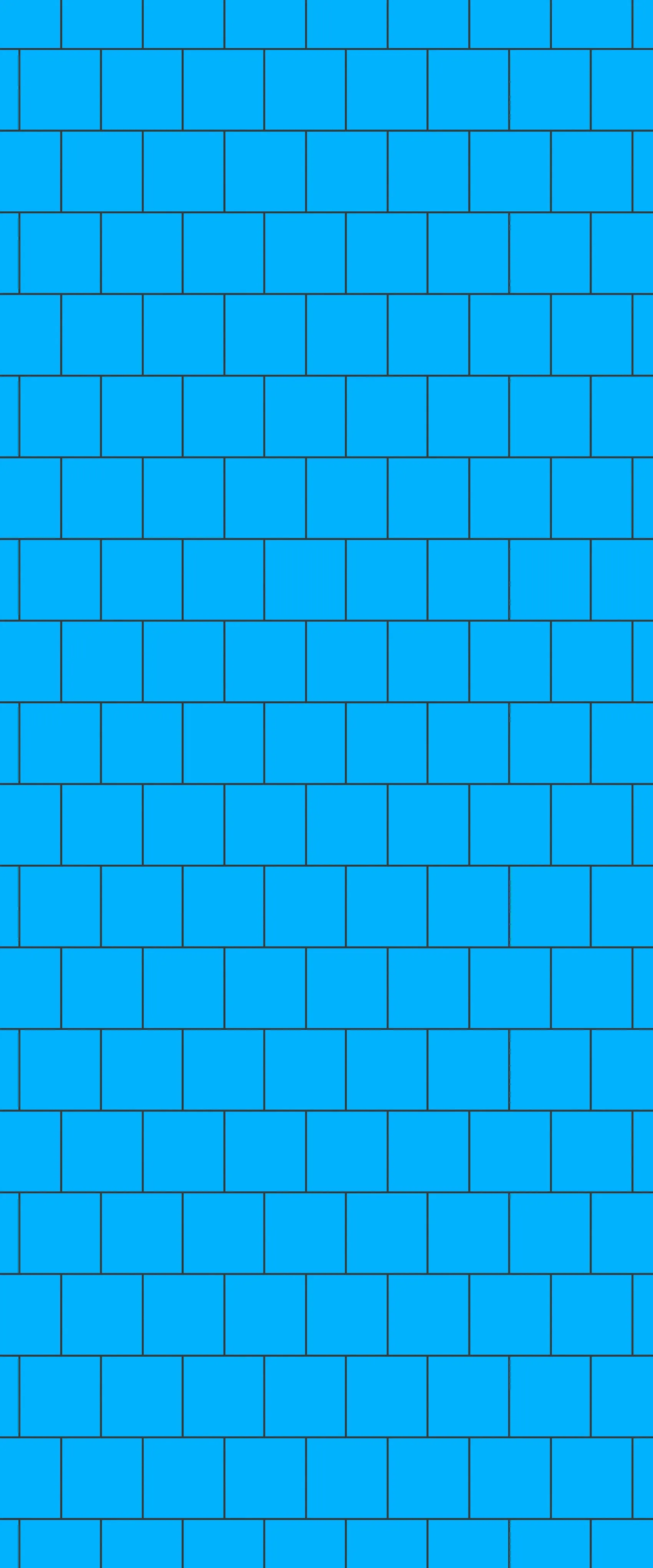 Blue Large Squares Acrylic Shower Wall Panel 2440mm x 1220mm (3mm Thick)