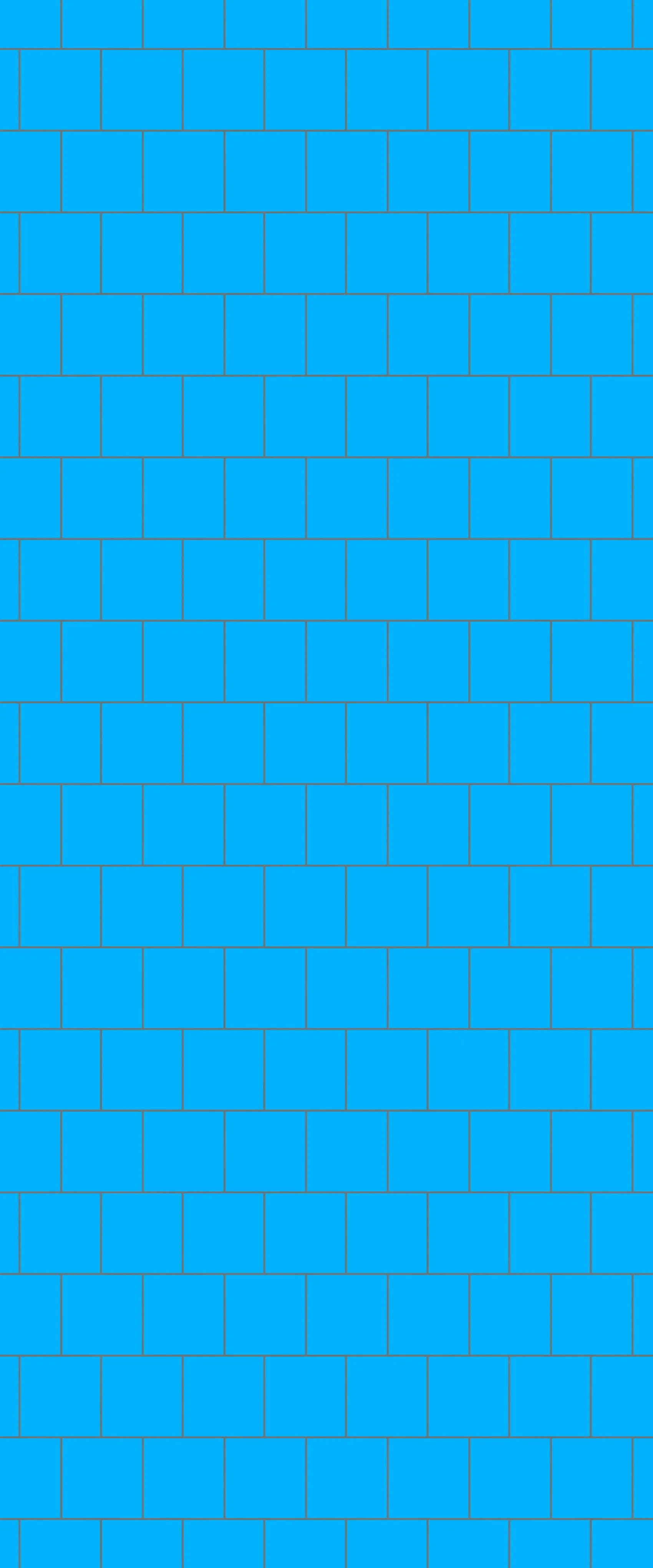 Blue Large Squares Acrylic Shower Wall Panel 2440mm x 1220mm (3mm Thick)