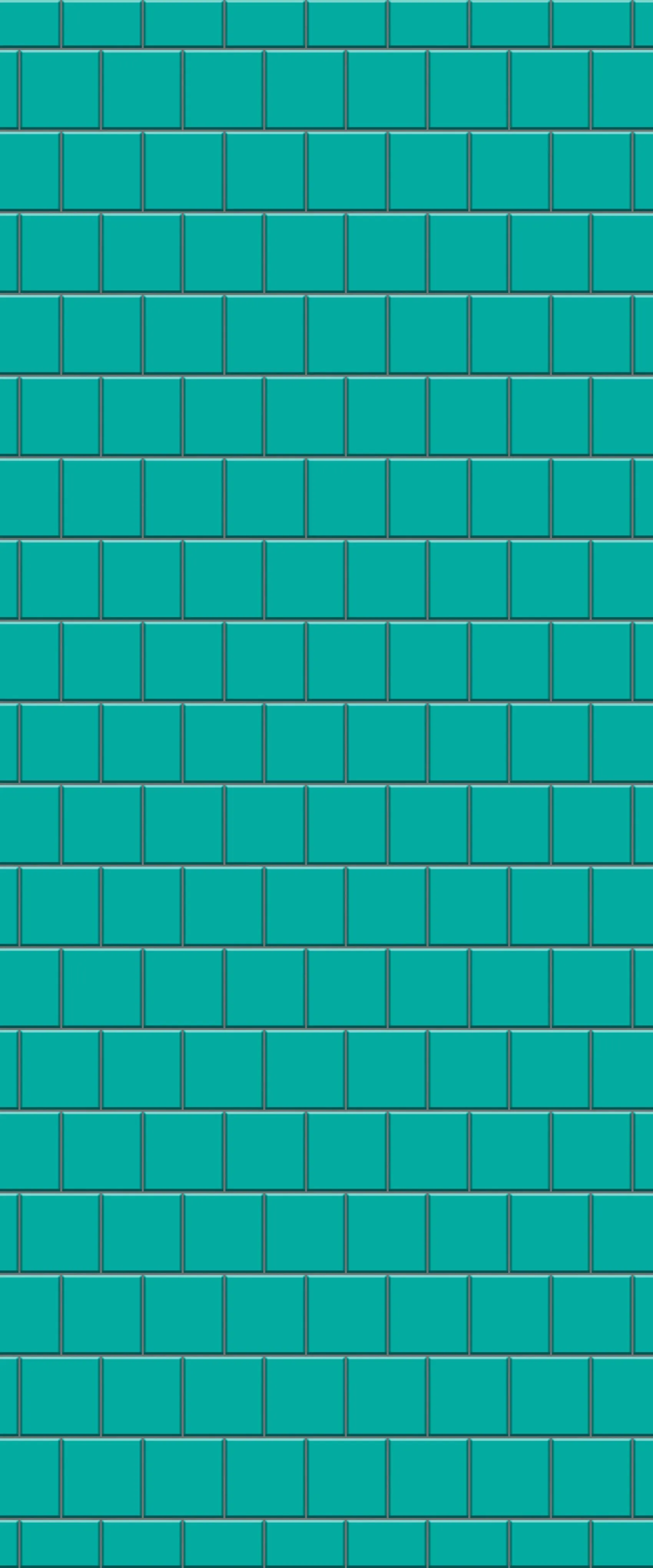 Blue Large Squares Acrylic Shower Wall Panel 2440mm x 1220mm (3mm Thick)
