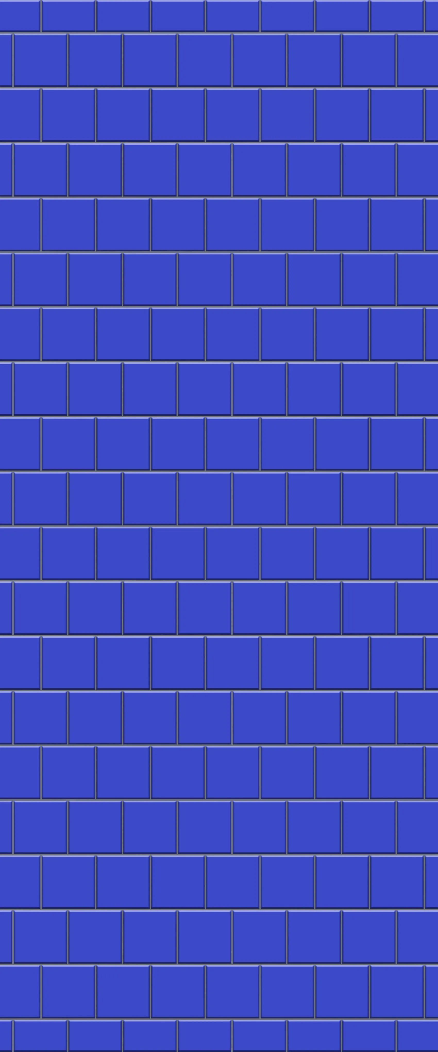 Blue Large Squares Acrylic Shower Wall Panel 2440mm x 1220mm (3mm Thick)
