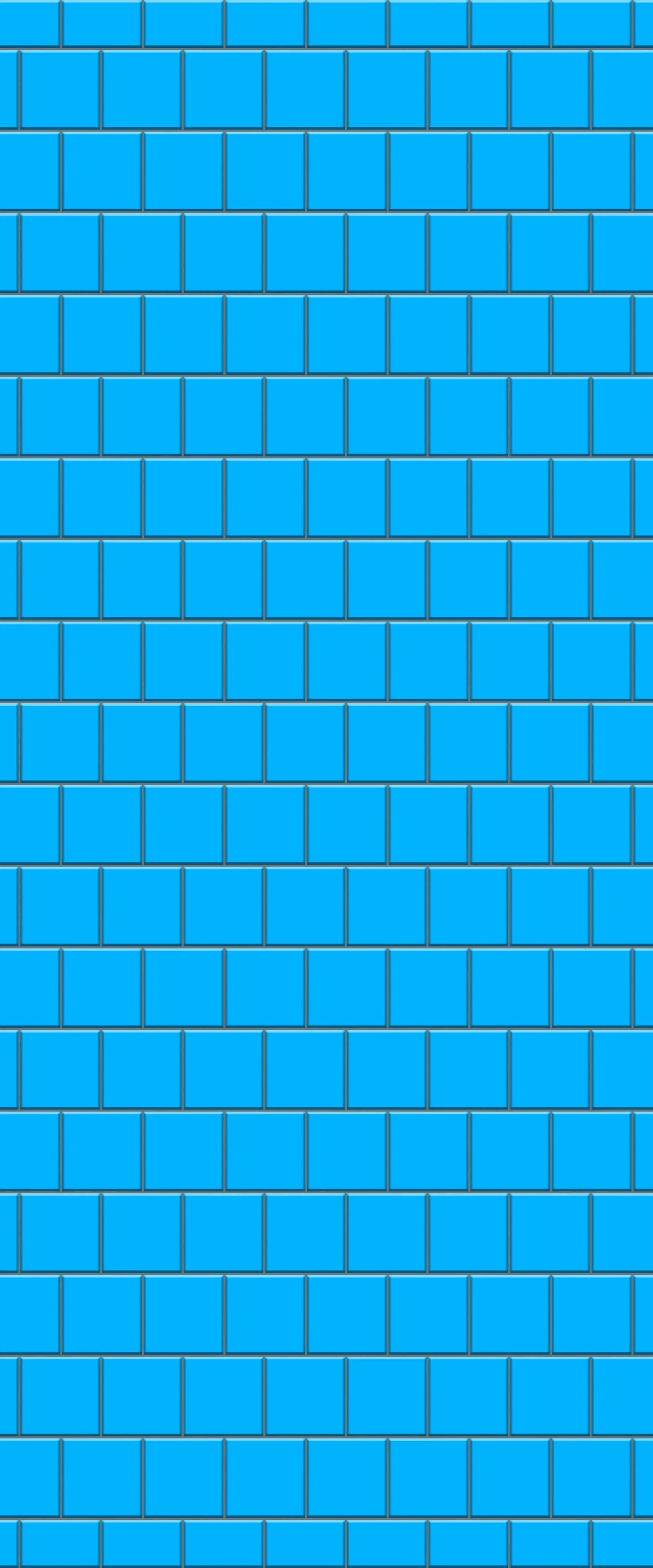 Blue Large Squares Acrylic Shower Wall Panel 2440mm x 1220mm (3mm Thick)